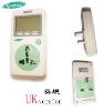 energy saving digital power measurement meter with socket electricity usage monitor
