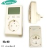 energy saving digital power measuring device meter with socket electricity usage monitor