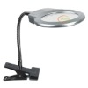 fashionable magnifying glass and lamp+LED light+soft clip