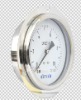 fillable pressure gauge with front flange