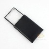 foldable pocket magnifier with light in black color