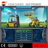 forklift truck and wheel loader simulation training instrument