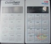 full page PVC card magnifier with calendar