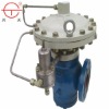 gas pressure regulator with overpressure protection