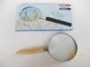 gift magnifying glass with wooden handle