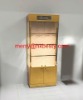 glass and wooden jewelry wall display cabinet and jewelry shop fitting with LED