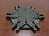 gray cast iron water meter cover for pipe fitting