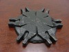gray cast iron water meter cover for pipe fitting