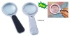 hand hold magnifier with light/Illuminating Magnifier /LED magnifier