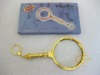 high-class metal gift magnifier with keyring
