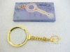 high level gift metal magnifier with keyring