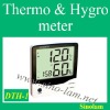 humidity meter also is a digital hygrometer, 3 in 1 device shows times temperature humidity