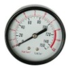 iron case & plastic dial face Pressure Gauge