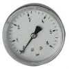 iron case & plastic lid Pressure Gauge