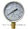 iron case & plastic lid Pressure Gauge