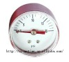 iron case & plastic lid Pressure Gauge