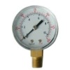 iron case & plastic lid Pressure Gauge