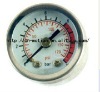 iron case with chrome plated Pressure Gauge