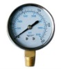 iron case with chrome plated Pressure Gauge