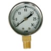 iron case with chrome plated Pressure Gauge