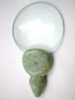 jade handle magnifier, magnifying glass