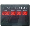 large LED count down timer for outdoor use