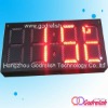 led temperature display clock for outdoor