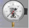 magnetic-help electric connect point pressure meter