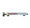 magnetic metal overturn double-color liquid level instrument