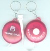 measure tool promotional tapeline with keychain