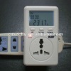 mini electronic digital socket, electric energy saving power meter