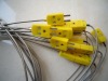 miniature flat type thermocouple,type k