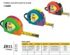 new ABS plastic tape measure with 2 stops lock