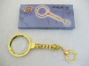 new style golden gift magnifier with keyring