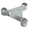 new style triangle foldable jewellery magnifier