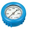 oil filled pressure gauge of rubber case