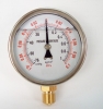 oil filled vacuum gauge 4"