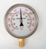 oil filled vacuum gauge 4"