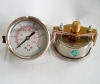 oil pressure gauge with U-clamp