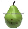 pear shape magnetic kitchen timer