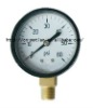 plastic case & plastic dial face Pressure Gauge