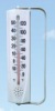 plastic garden thermometer