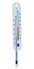 plastic garden thermometer