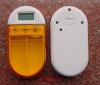 plastic kitchen timer with pill box/digital timer with medicine box