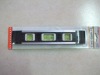 plastic mini spirit level scale ruler