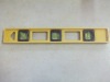 plastic mini spirit level scale ruler