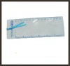 plastic ruler with magnifier