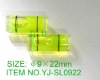 plastic spirit level vial YJ-SL0922