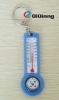 portable thermometer with compass