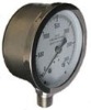 pressure gauge of steel chrome plated case
